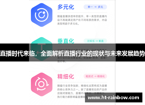 直播时代来临，全面解析直播行业的现状与未来发展趋势